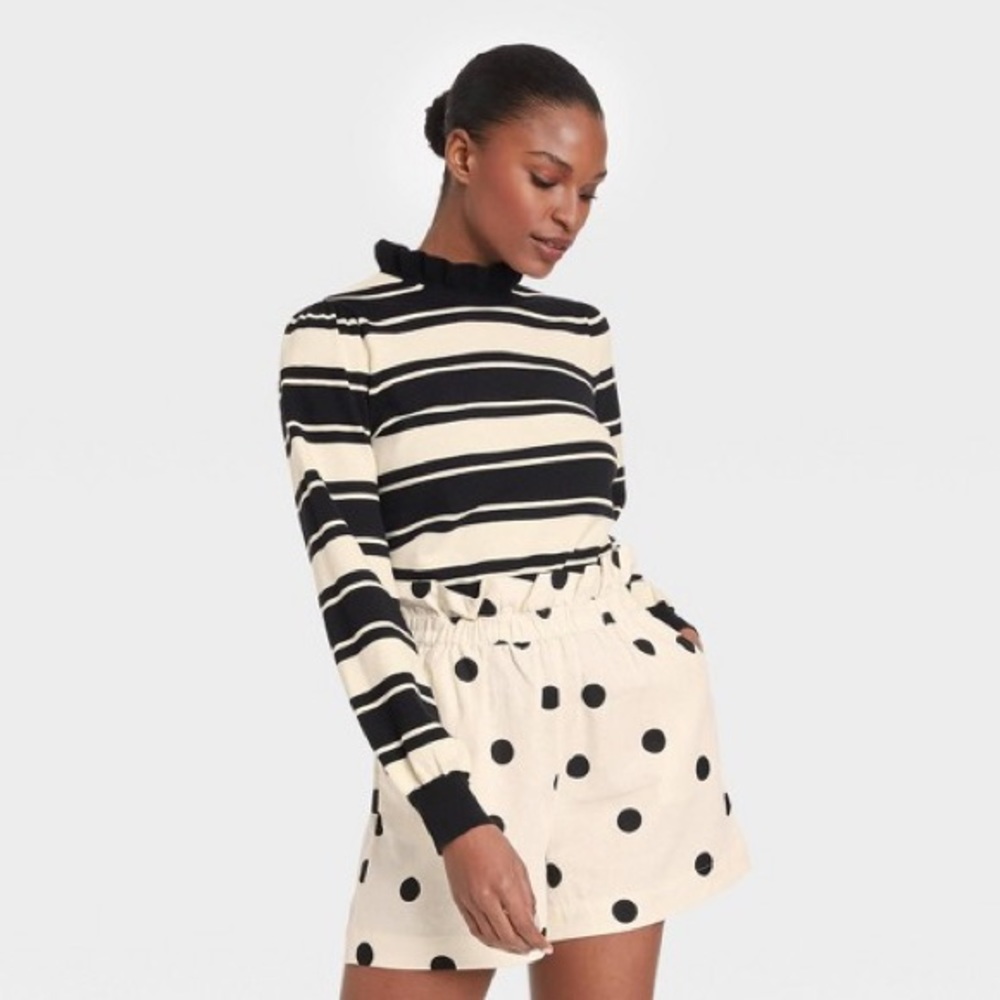 Women's High Neck Pullover Sweater Top